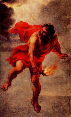 Jan Cossiers Prometheus Carrying Fire